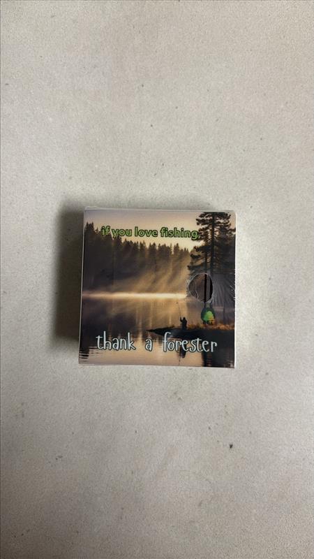 ThankAForester Collectible Sticker- Fishing