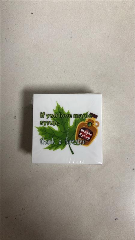 ThankAForester Collectible Sticker- Maple Syrup
