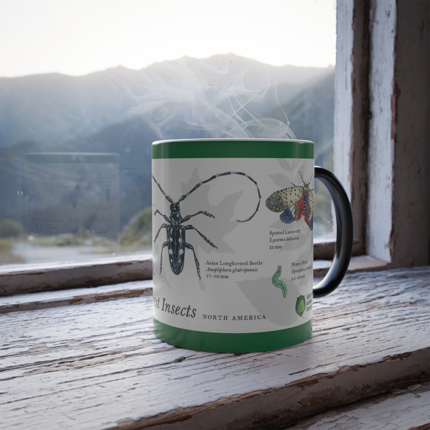 Invasive Forest Insects Magic Mug