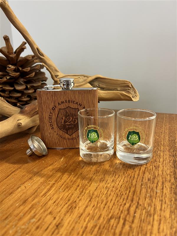 Flask and Shot Glass Bundle