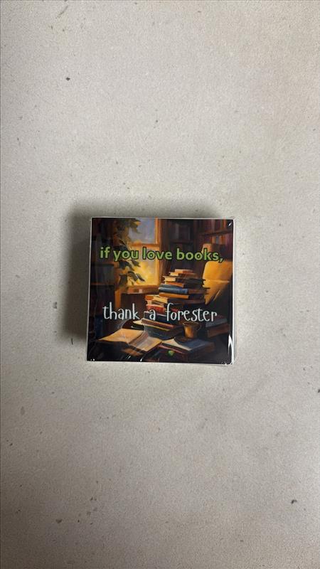 ThankAForester Collectible Sticker- Books