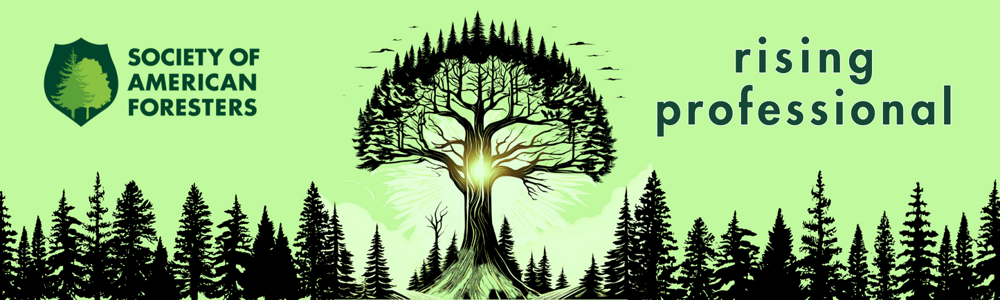 Society of American Foresters Rising Professional Bumper Sticker
