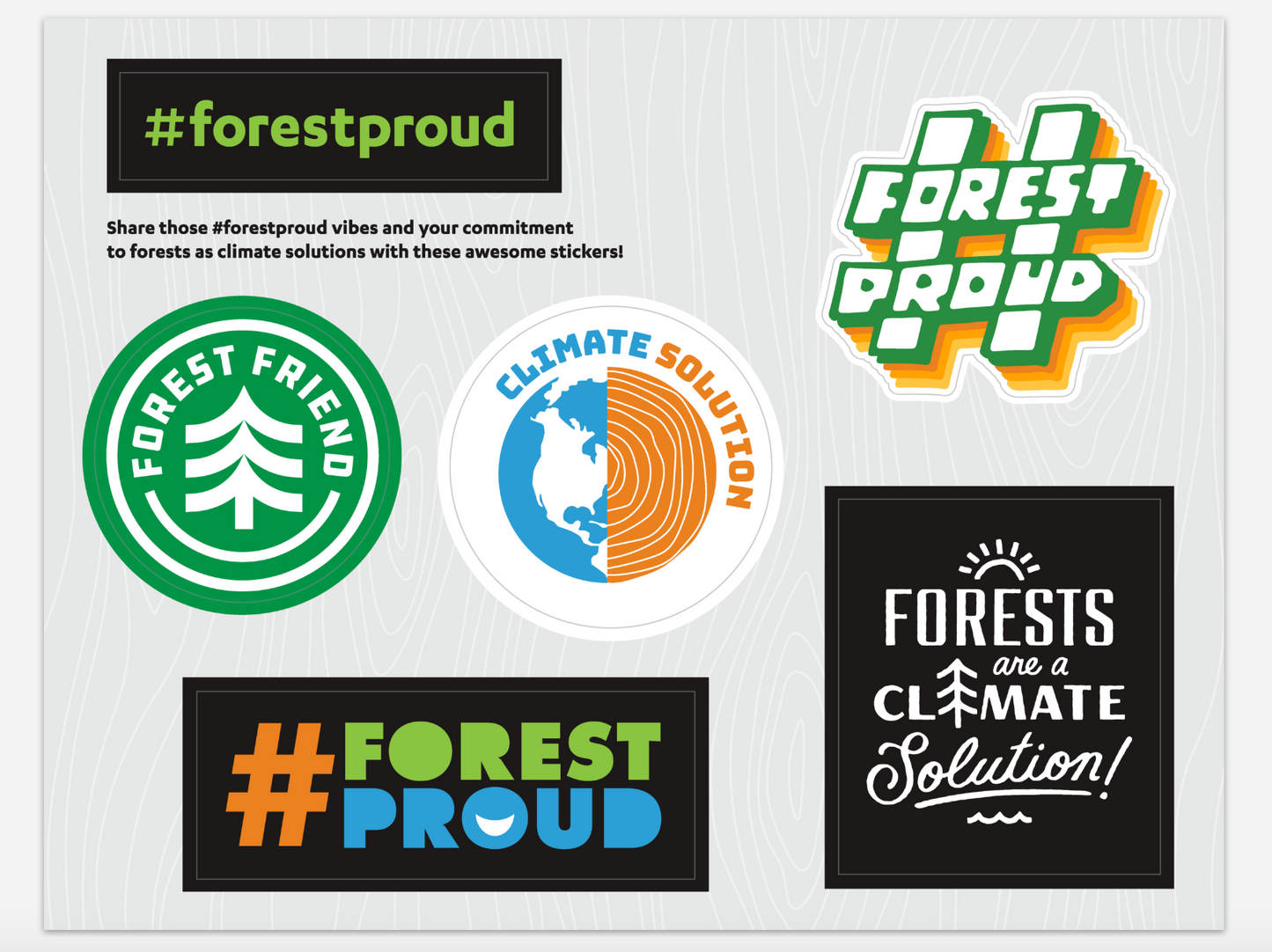 Show You're #fp Sticker Sheet