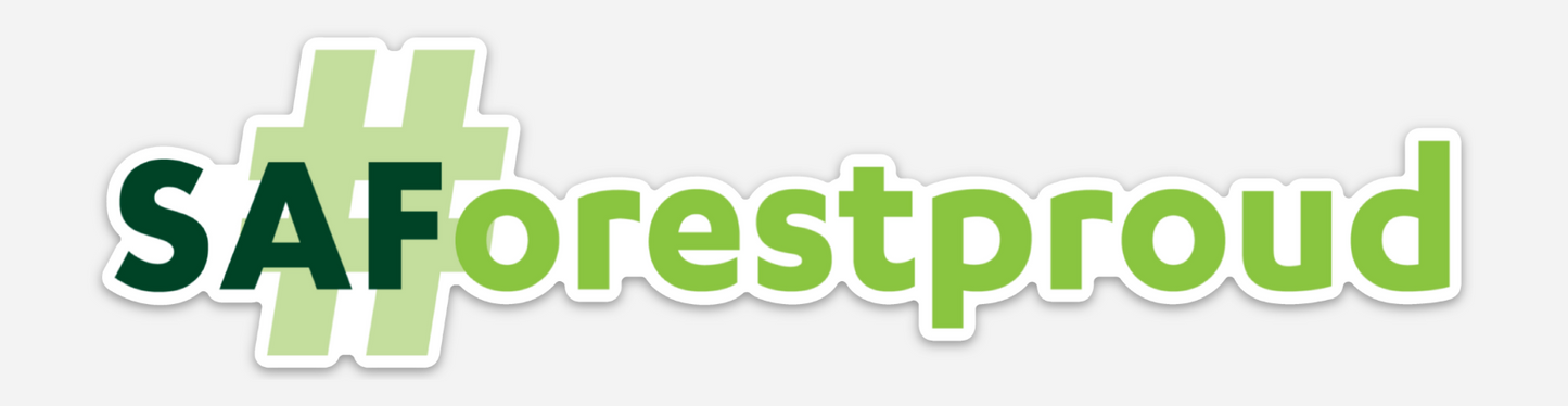 SAF#fp Die-Cut Bumper Sticker