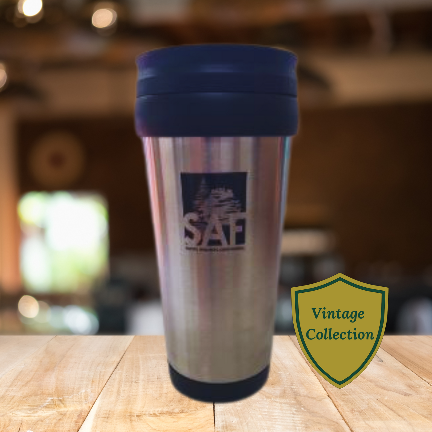 Vintage SAF Steel Tumbler