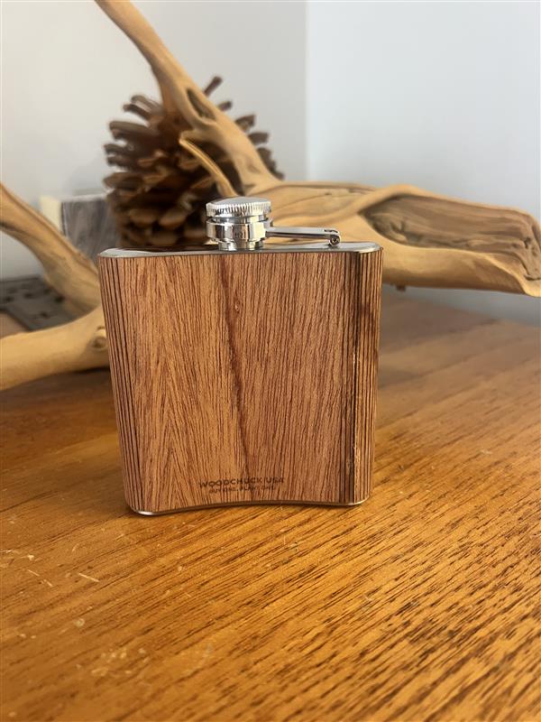 125th Anniversary Wooden Flask