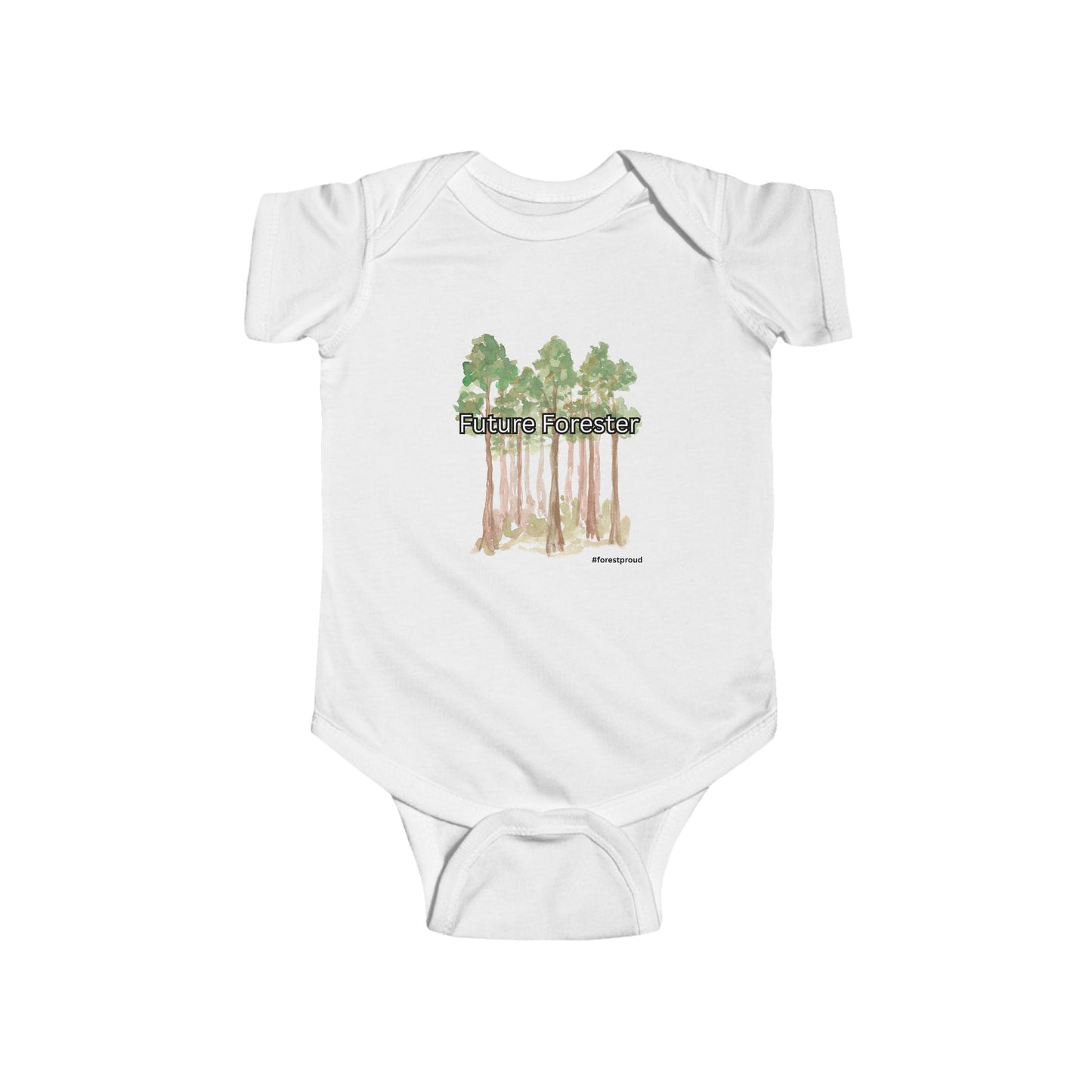 Future Forester Baby Onesie