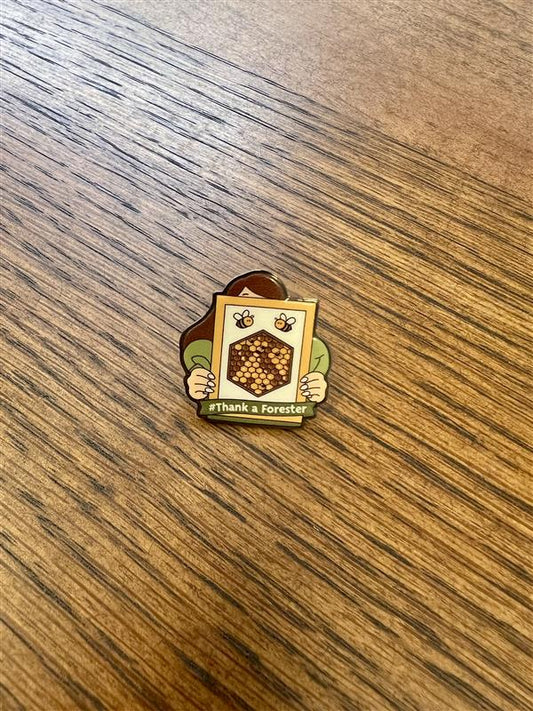 Pollinators #ThankAForester Pin