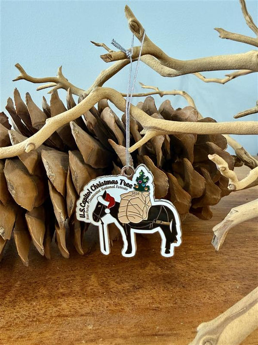 USCCT Mule Christmas Ornament
