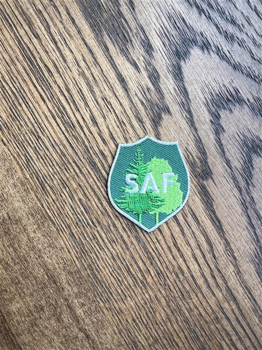 SAF iron on patch