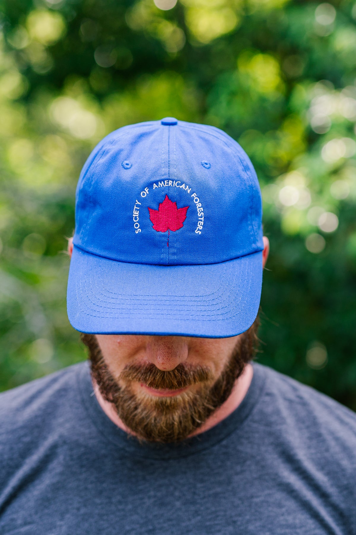 Embroidered Maple Leaf Dad Hat