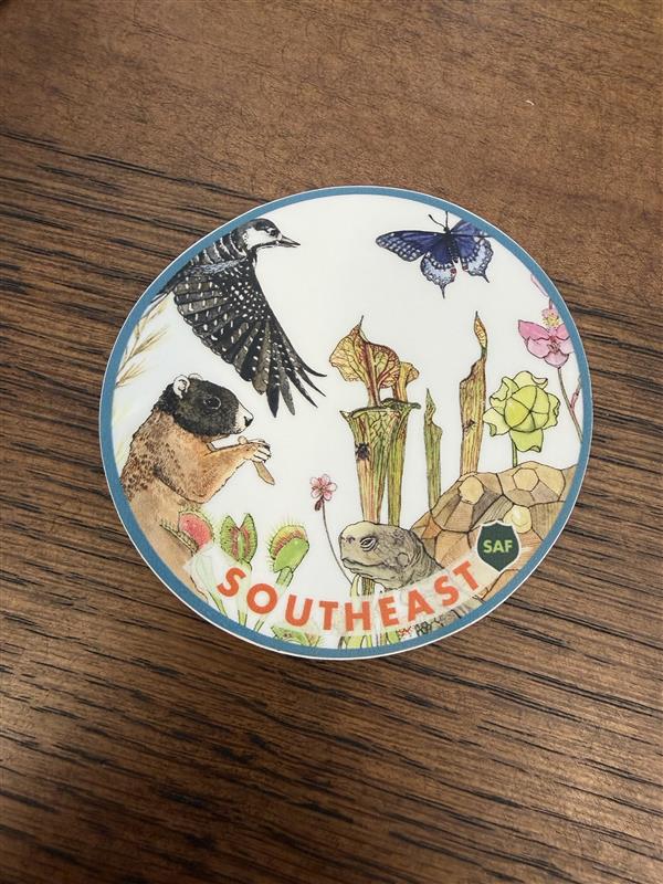 Forest Cover Type Sticker: Southeast