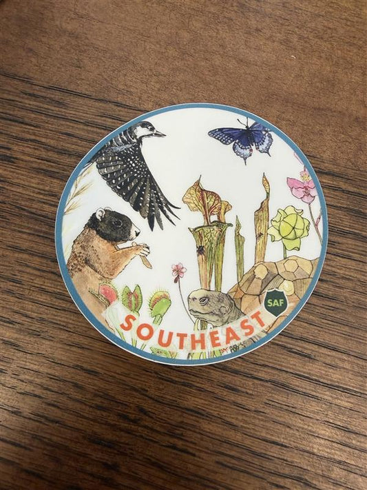 Forest Cover Type Sticker: Southeast