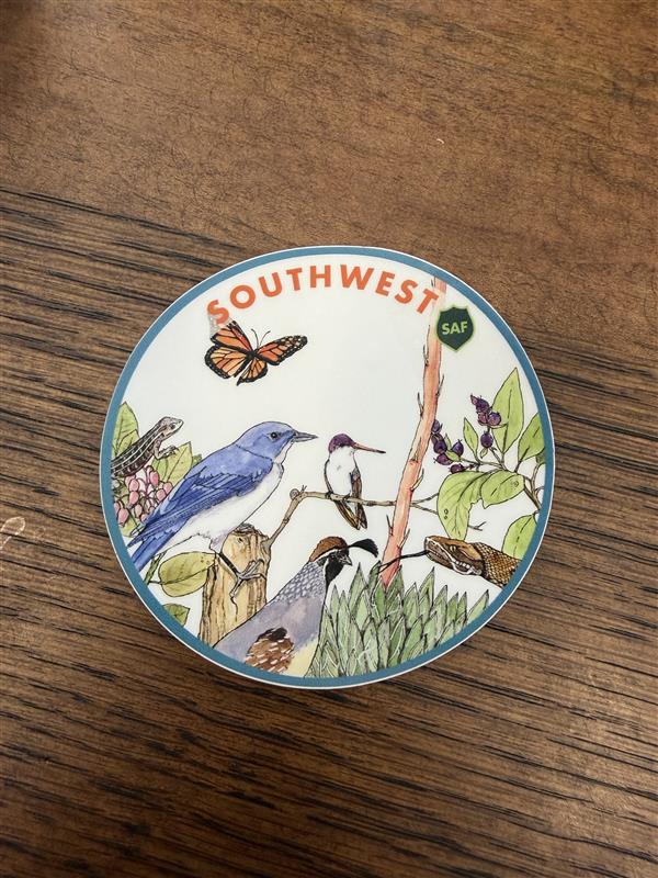 Forest Cover Type Sticker: Southwest
