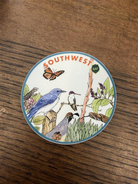 Forest Cover Type Sticker: Southwest